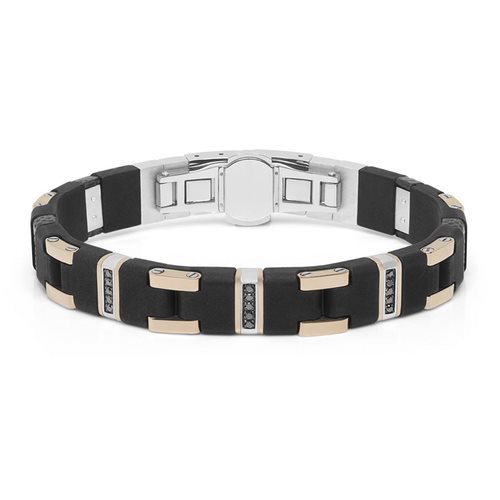 Pulsera Baraka Hombre in Caucho BR302081RODN220025 - BR302081RODN220025
